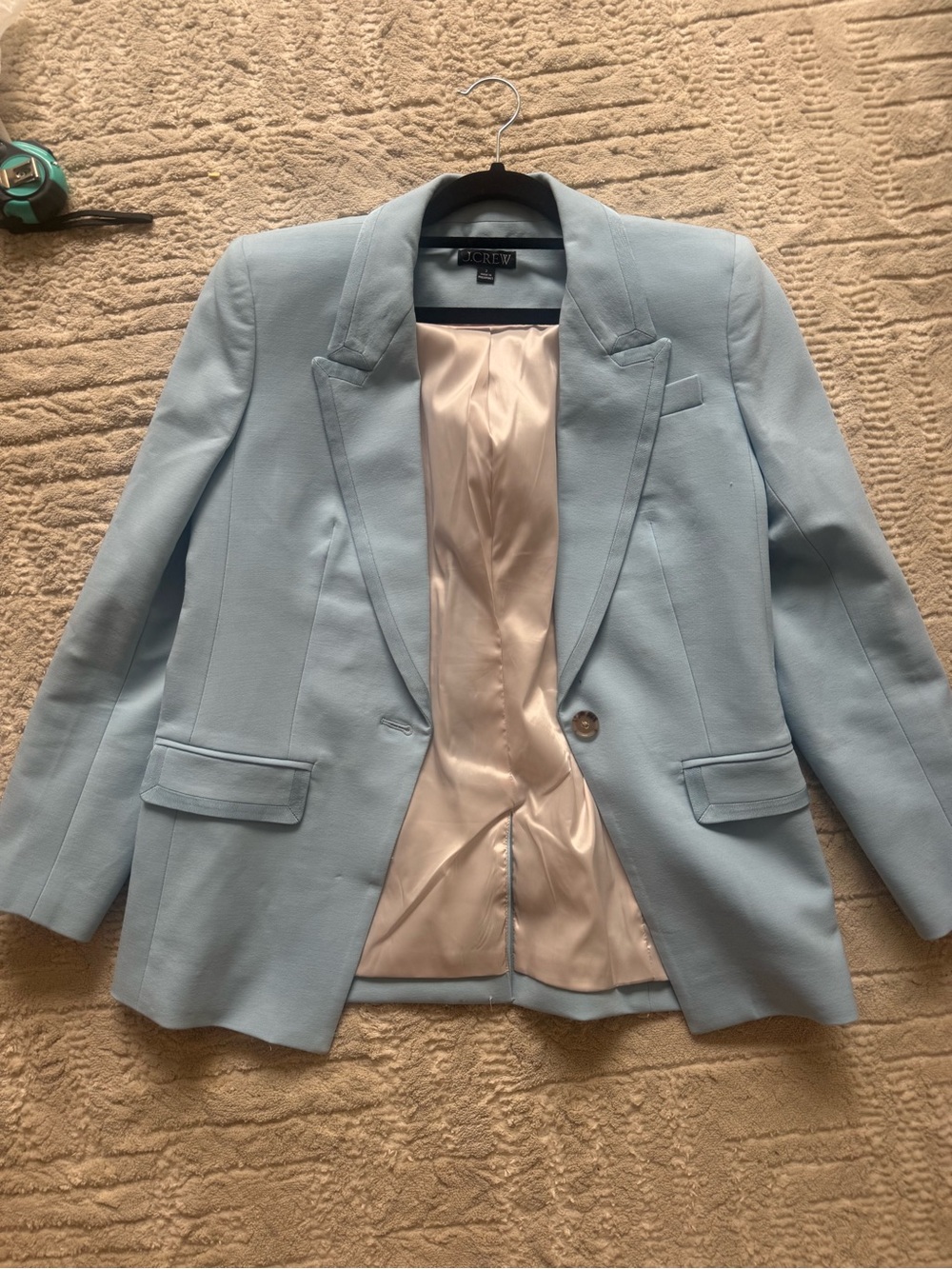 J. Crew Pastel Blue Tailored Women's Blazer